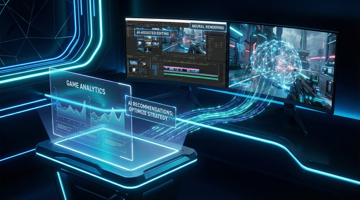 大奶 AI游戏视频技术